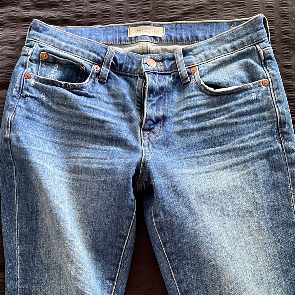 Madewell slim boyjean Women's Blue Jeans